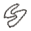 Unisex 304 Stainless Steel Necklaces NJEW-C115-04AS-4