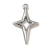 Anti-Tarnish 304 Stainless Steel Pendants STAS-Q334-55P-1