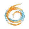 Transparent Gradient Color Cubic Zirconia Strand ZIRC-NH0002-01F-2