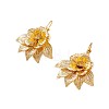 Alloy Dangle Earrings for Women WGBE734-01-5