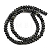 Natural Black Spot Jasper Beads Strands G-L647-D06-4x6mm-3