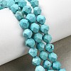 Natural Magnesite Beads Strands G-P598-B01-01-1