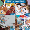 MAYJOYDIY US 1 Set PET Hollow Out Drawing Painting Stencils DIY-MA0004-70B-6