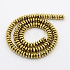 Grade A Electroplate Non-magnetic Synthetic Hematite Beads Strands G-N0014-6x3mm-02-2