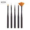 5 Pcs Nail Art Brush Pens MRMJ-Q059-022A-2