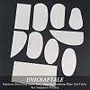 Unicraftale 201 Stainless Steel Clay Knife Sets TOOL-UN0001-16-4