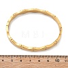 Bamboo Joint 304 Stainless Steel Bangles for Women BJEW-Z092-01G-5