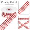Polyester Plaid Ribbon OCOR-WH20002-28A-6