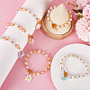 SUNNYCLUE DIY Flower Butterfly Bracelet Making Kit DIY-SC0021-14-4