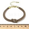 3MM Round Nylon Braided Cord Bracelet Making FB-CBAA152-03G-3