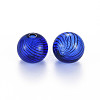 Transparent Handmade Blown Glass Globe Beads X-GLAA-T012-40C-04-2