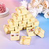 Square Paper Jewelry Gift Boxes with Bowknot CON-TAC0010-80D-16