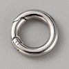 316 Stainless Steel Spring Gate Rings STAS-WH0033-35A-1