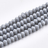 Solid Color Glass Beads Strands GLAA-T006-01B-05-1