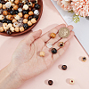 140Pcs 7 Styles Resin & Wood & ABS Plastic European Beads Sets OPDL-ME0001-02-3