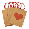 10Pcs Valentine's Day Paper Bags CARB-TADJ0001-01A-2