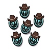 West Cowboy Theme Food Grade Eco-Friendly Silicone Beads SIL-T058-04C-1