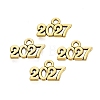 New Year's Day Tibetan Style Alloy Charms FIND-N014-01AG-1