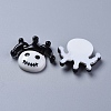 Halloween Theme Opaque Resin Cabochons RESI-D0003-05-2