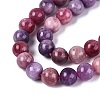 Natural Quartz Beads Strands G-N363-8mm-05-4
