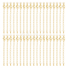 24 Sets Long-Lasting Plated Brass Chain Extender KK-UN0002-51-1