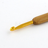 KBEADS Bamboo Handle Aluminium Crochet Hook Needles Sets TOOL-R090-4