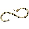 Stainless Steel Curb Chain Anklets for Unisex WGF8A78-01-3