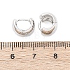 Brass Hoop Earrings EJEW-Q015-21B-P-5