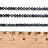 Natural Dumortierite Beads Strands G-Z116-A26-2mm-5