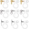 Unicraftale 304 Stainless Steel Clip-on Earring Component STAS-UN0014-69-1