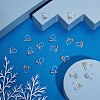 20Pcs 2 Colors 304 Stainless Steel Clip-on Earring Component STAS-SC0004-29-4