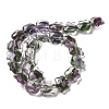 Inner Flower Handmade Lampwork Beads Strands LA-CBA3F7A-01A-3