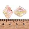 51Pcs Transparent Two Tone Acrylic Beads MACR-K359-19A-3