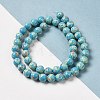 Synthetic Imperial Jasper Dyed Beads Strands G-P507-01A-02-2
