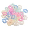 Imitation Jelly Acrylic Linking Rings JACR-Q058-01-1