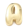 Brass Initial Beads KK-B167-27G-01A-1