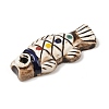 Handmade Porcelain Big Pendants PORC-Z003-01G-3