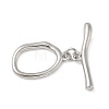 Brass Toggle Clasps KK-CBAFC6C-07F-P-1