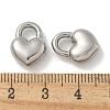 Anti-Tarnish 304 Stainless Steel Charms STAS-Q334-39P-3