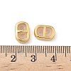 Brass Silicone Slide Charms KK-C099-06A-G-3