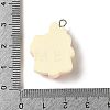Opaque Resin Imitation Pendants RE-CBA3B4E-01A-3