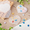 6Pcs 6 Styles DIY Flower & Animal & Heart Shape Nail Art Ornament Silicone Molds DIY-TA0004-22-14