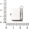304 Stainless Steel Pendants STAS-F362-03P-3
