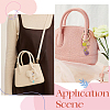 DIY Letter & Flower Keychain Findings Kits DIY-BM0002-22-5