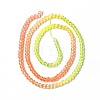 Transparent Gradient Color Glass Beads Strands X1-GLAA-H021-01B-09-4