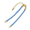 2MM Twisted Round Nylon Cord Bracelet Makings MAK-F038-A25-3
