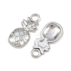 Fruit 304 Stainless Steel Charms STAS-H242-03P-08-2