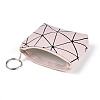 Triangle Pattern PU Leather Wallets AJEW-N003-16-3