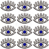 50Pcs Evil Eye Felt Sew on Patches DIY-GF0014-23-7