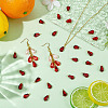 24Pcs Transparent Resin Pendants RESI-ME0001-20A-4